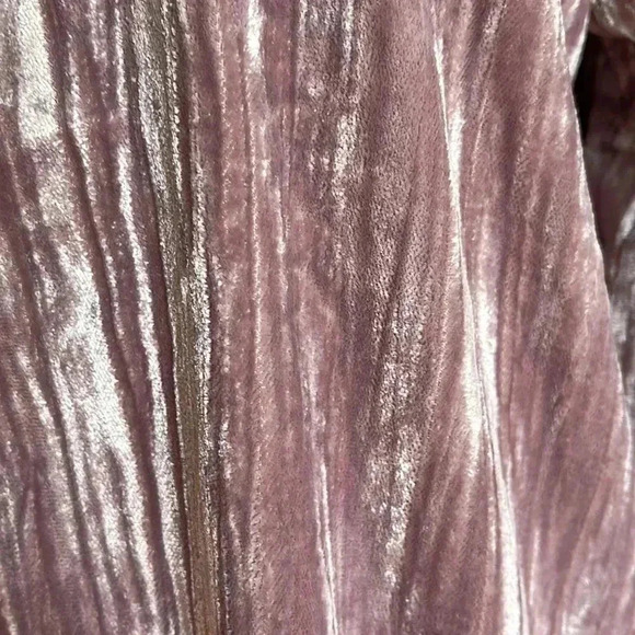 Marc New York Andrew Marc Mauve Velvet Button Down Shirt​​ - Picture 4 of 12